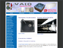 Tablet Screenshot of instalatii-vaio.ro